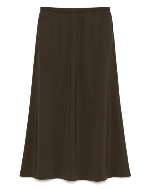 JNBY Green A-Line Long Skirt