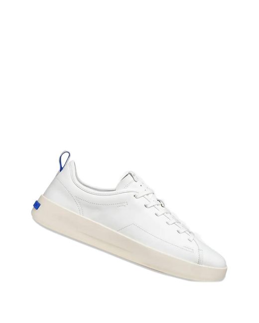 Geox White Gxcp-01 Pull-Tab Sneakers for men