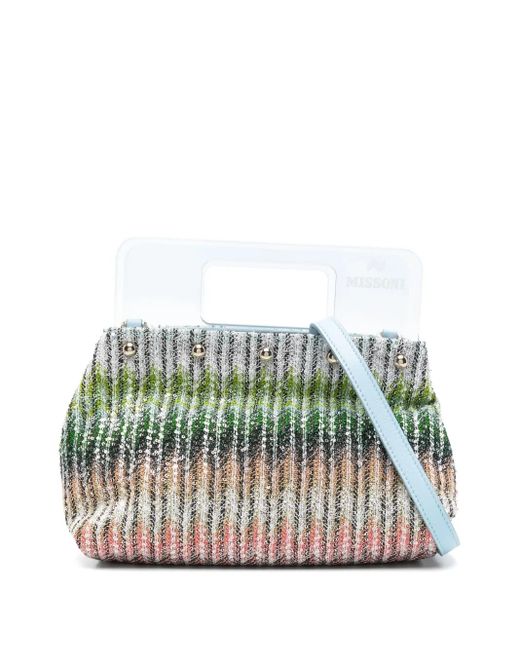 Missoni Green Sequined Tote Nag