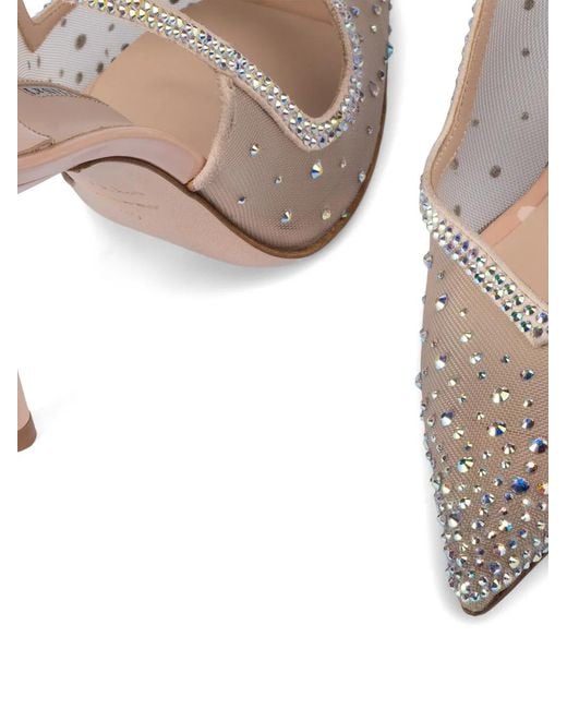 Le Silla White Nicole Pumps