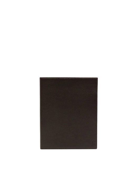 Polo Ralph Lauren Black Embossed-Logo Detail Id-Card Holder