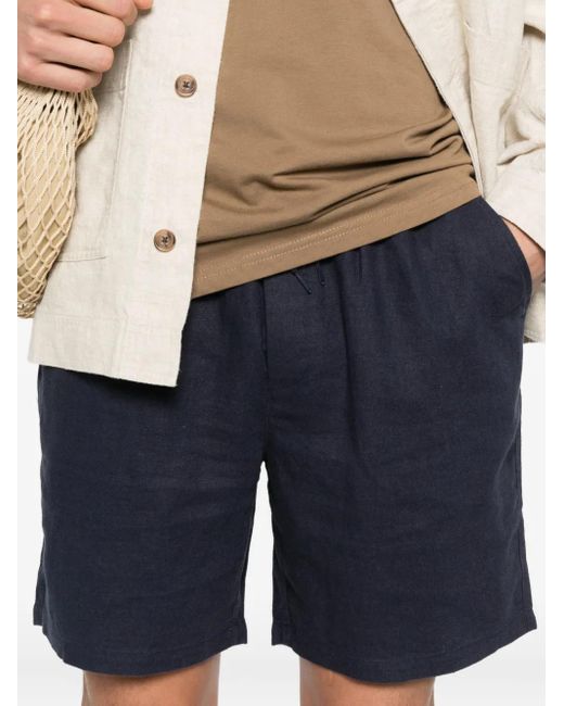 Shorts Con Coulisse di Les Deux in Blue da Uomo