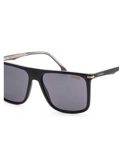 Carrera Gray Square-Frame Sunglasses for men