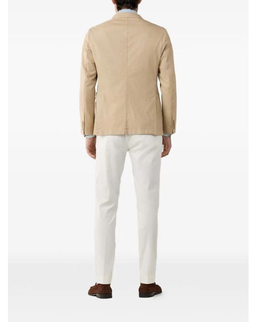 Hackett Natural Single-Breasted Blazer for men