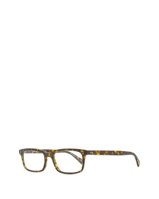 Oliver Peoples Black Tortoise Shell Square Shape Glasses