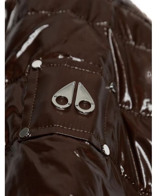 Moose Knuckles Brown Quilted Pocket Jacket
