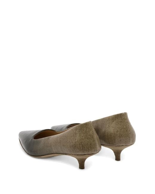 Marsèll Brown Longiforma Leather Pumps