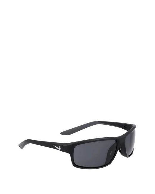 Nike Black Rabid 22 Rectangle-Frame Sunglasses