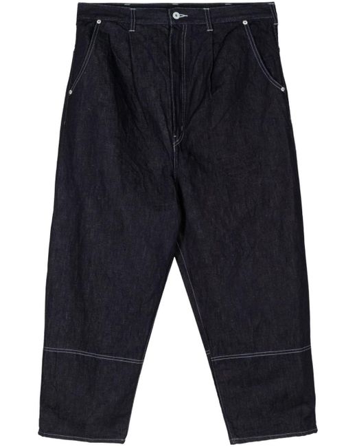 Comme des Garçons Jeans Met Verlaagd Kruis in het Blue voor heren