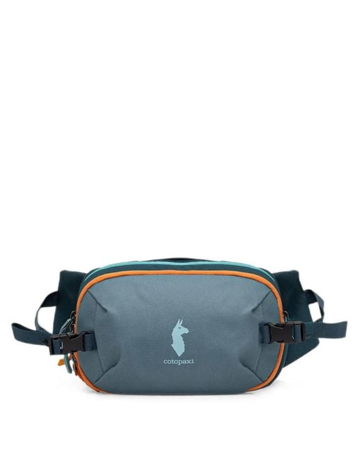 COTOPAXI Blue Logo-Print Buckle-Fastening Belt Bag