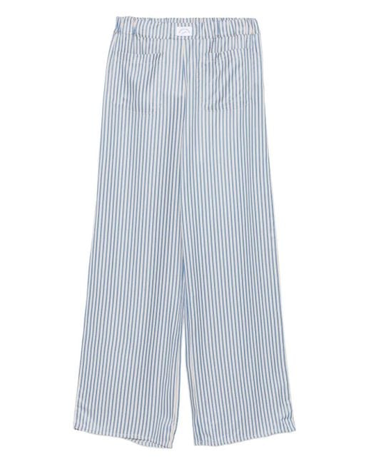 Pantaloni A Righe Oudin di Maison Labiche in Blue