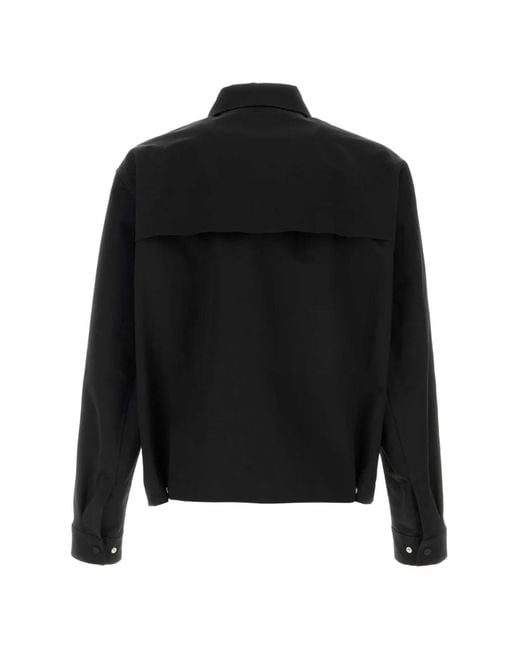 Herno Black Flap-Pockets Jacket for men