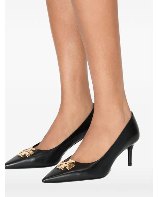 Tory Burch Black Eleanor Pumps