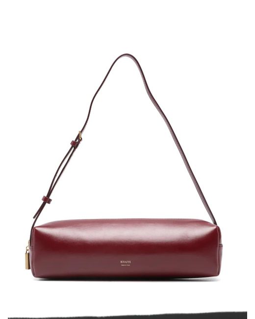 Khaite Purple Kye Cylindrical Shoulder Bag