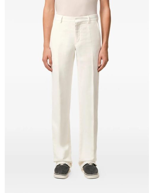 AMI Straight Broek in het White voor heren