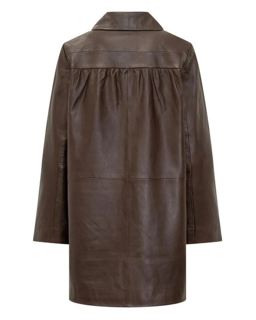 Ba&sh Brown Madie Coat
