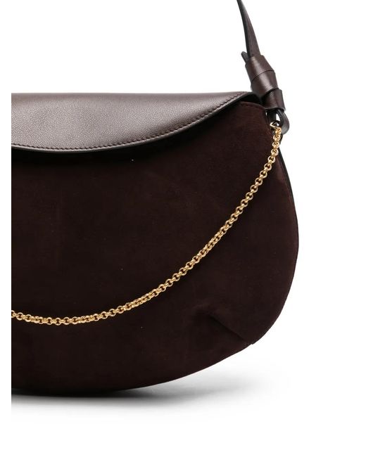 Neous Black Shoulder Bag Libra Calf Leather