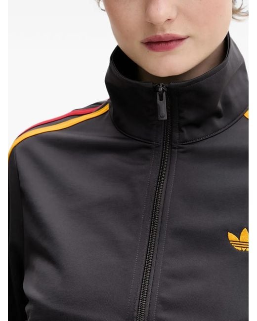 Adidas Black Firedbird Bomber Jacket