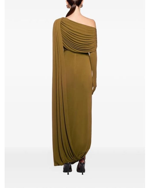 Chats by C.Dam Green Twisted Dress