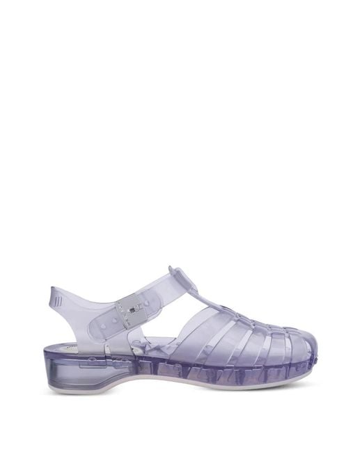 Melissa White X Sholl Possession Pescura-Heel Sandals