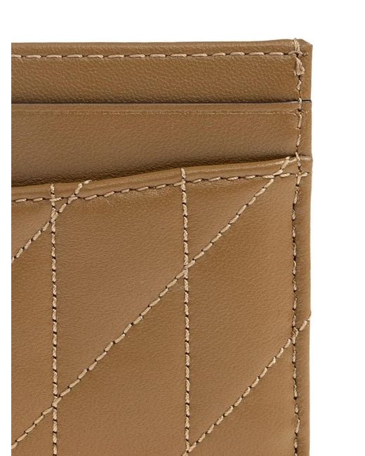 COACH Brown Essential Quilted Cardholder