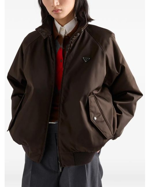 Prada Black Re-Nylon Blouson Jacket
