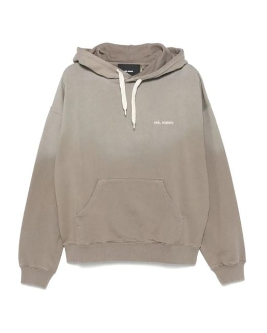 Axel Arigato Gray Cotton Hoodie for men