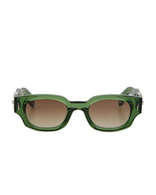 Occhiali Da Sole Squadrati di Cutler & Gross in Green da Uomo