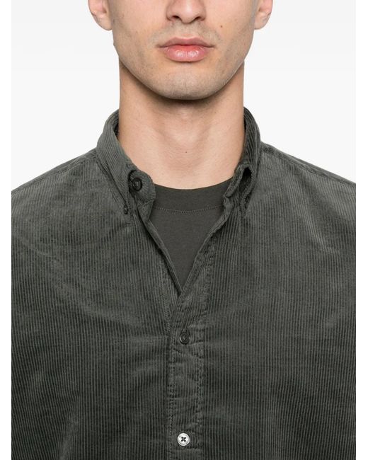 Marc O' Polo Gray Corduroy Button Shirt for men