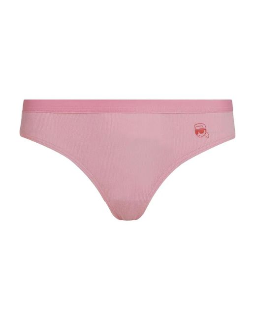 Karl Lagerfeld Ikon ブラジリアンショーツ 3枚組 Pink