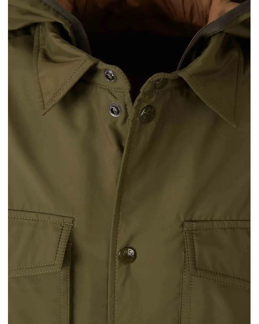 Moncler Green Detachabe Down-Filled Inner Jacket for men