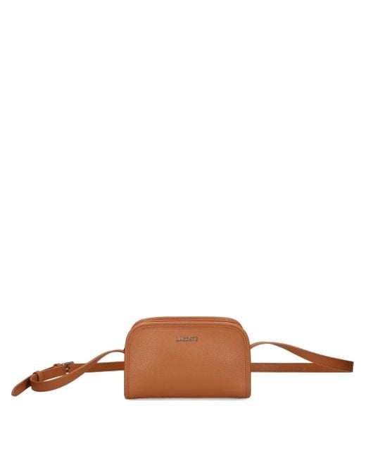 Lacoste Brown Adjustable strap cross body