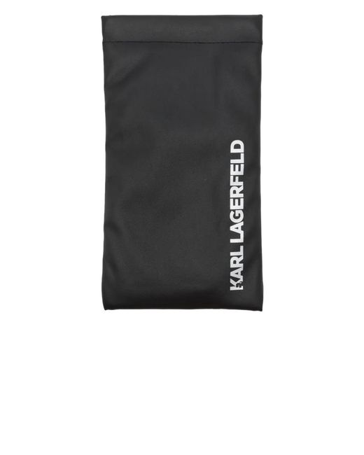 Karl Lagerfeld Black Butterfly-Frame Sunglasses for men