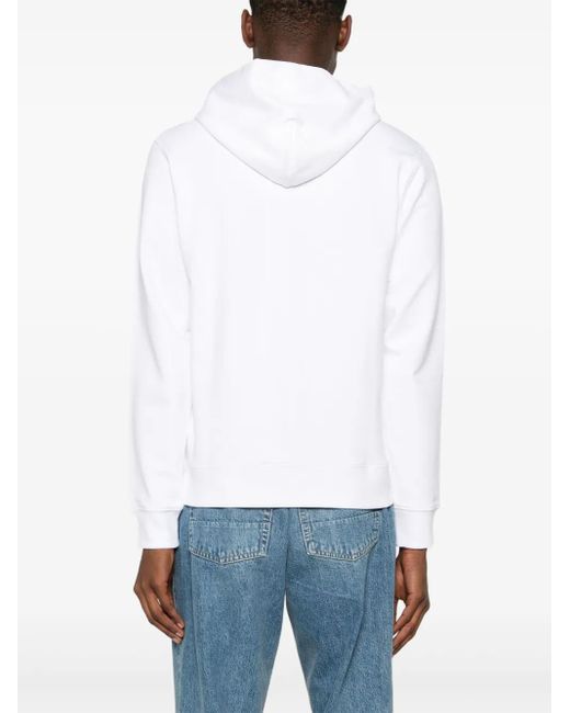 メンズ Sandro ロゴ パーカー White