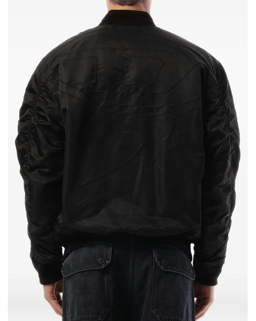 DIESEL Black Jackets for men