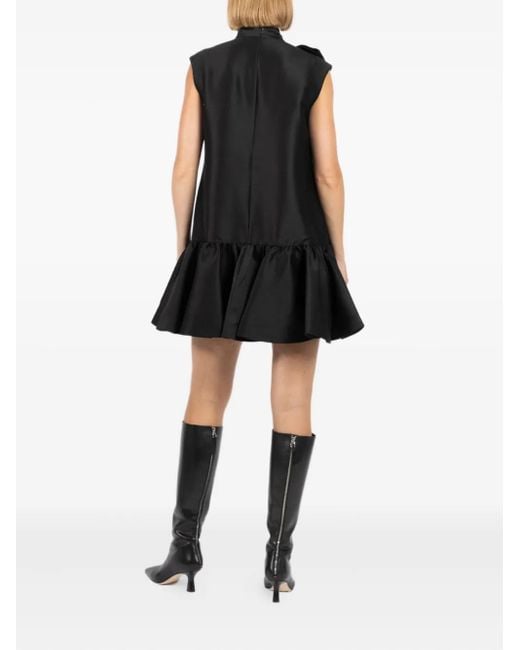Zimmermann フレア ミニドレス Black