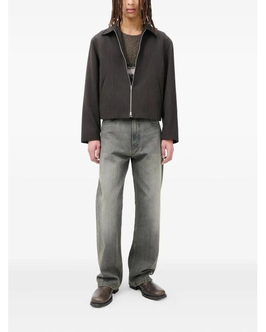 Our Legacy Black Zip Jacket for men