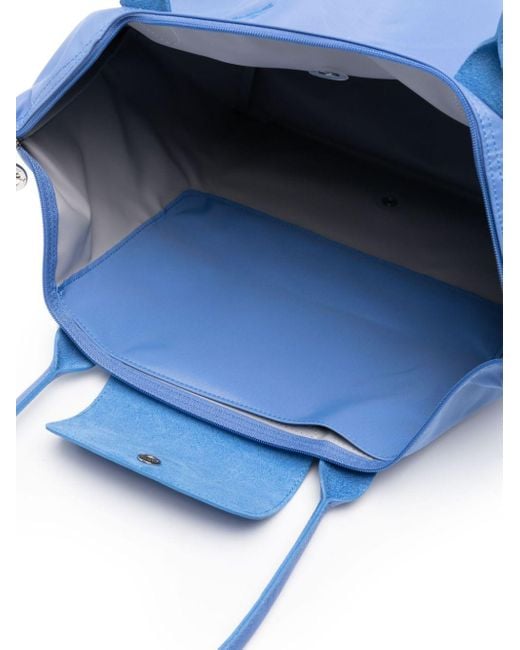 Longchamp Blue Large Le Pliage Tote Bag
