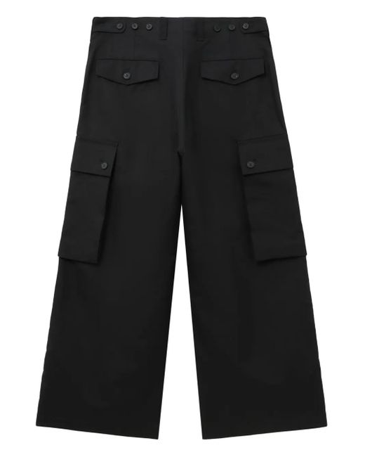 Pantaloni Con Tasca Cargo di Comme des Garçons in Black da Uomo