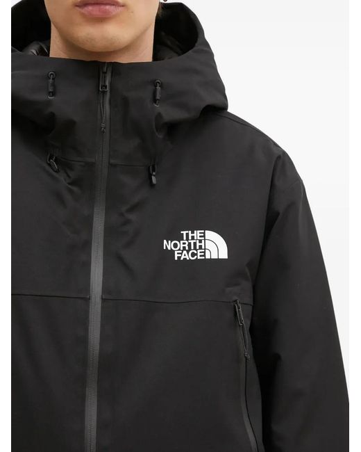 The North Face Black Hooded Zip Jacket for men
