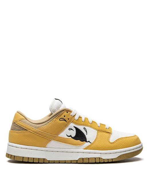 Nike Leather Dunk Low Retro Sneakers 