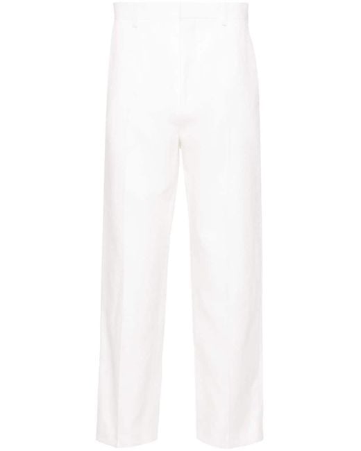 Pantaloni dritti di Sandro in White da Uomo
