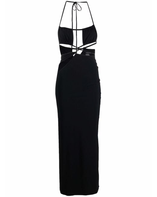 Christopher Esber Displace Cut-out Detailing Maxi Dress in Black - Lyst