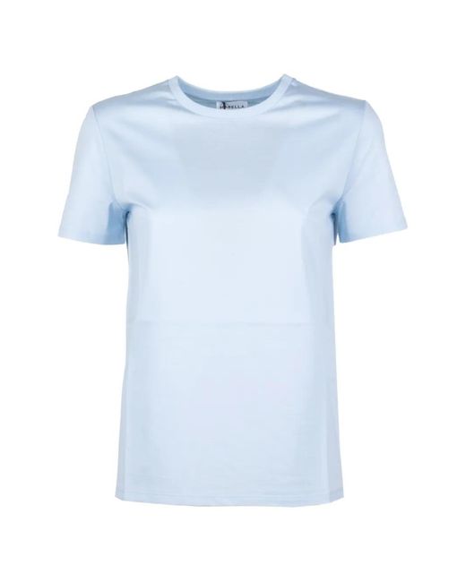 Marella Blue T-Shirt À Col Rond
