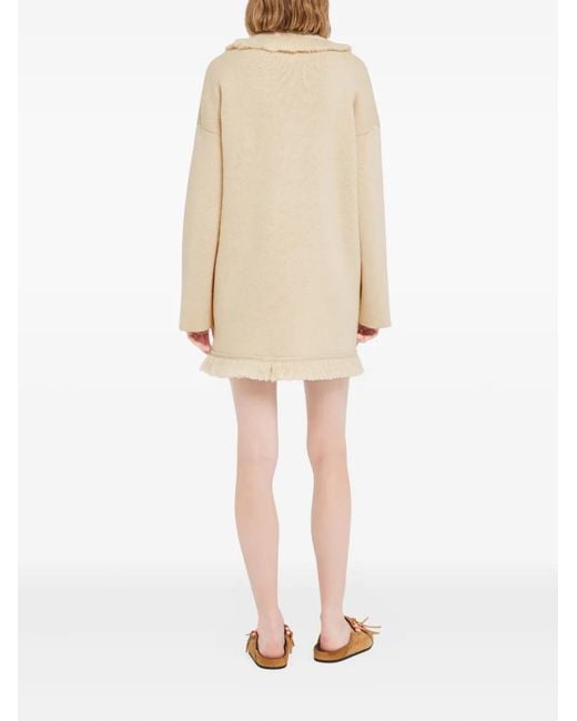 Alanui Natural Fringed Finest Coat