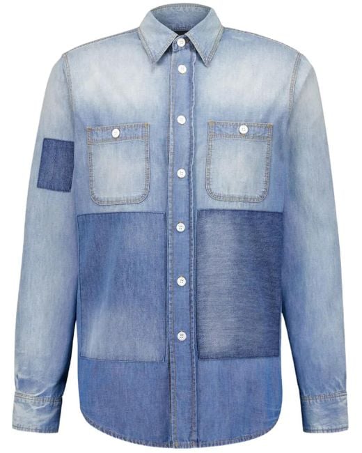 Givenchy Denim Overhemd in het Blue voor heren