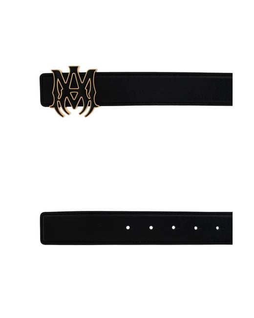 Amiri Black 'Ma Core Logo' Belt for men