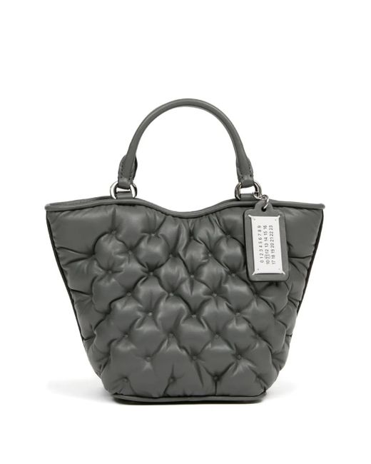 Maison Margiela Gray Mini Glam Tote Bag