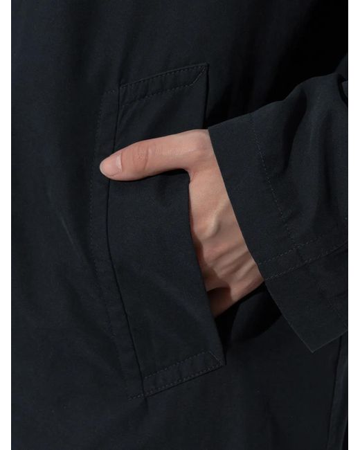 Maison Margiela Blue Single-Vent Coat