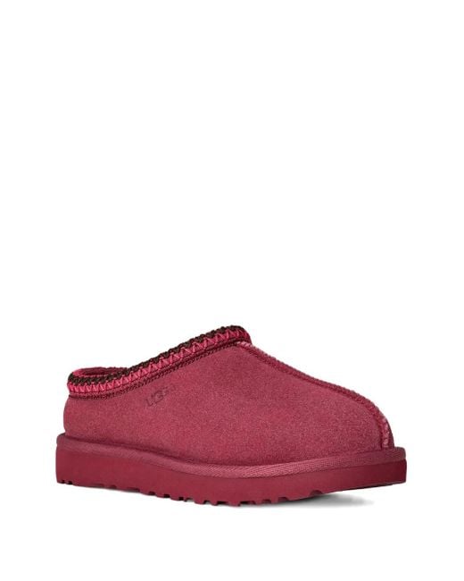 Ugg Red Tasman Ii Flat Mules